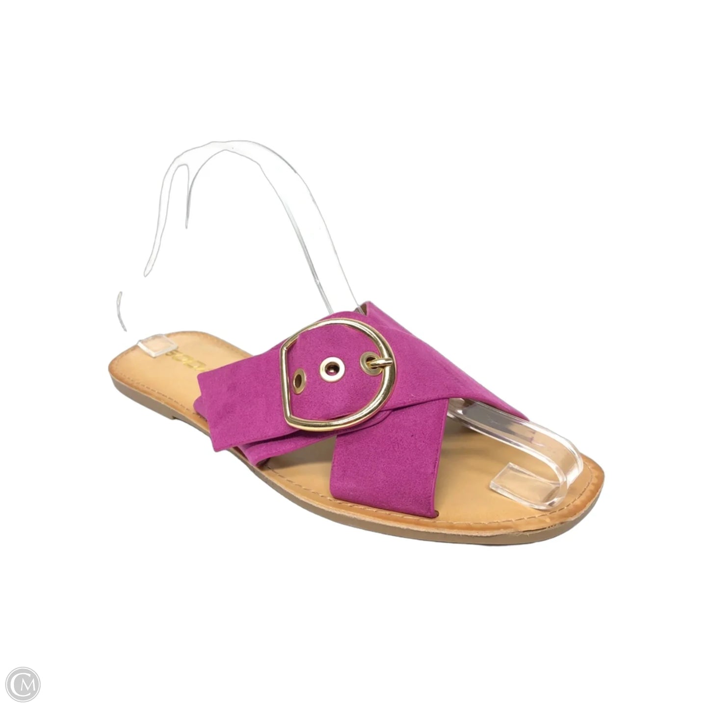 Sandals Flats By Soda In Pink, Size: 9