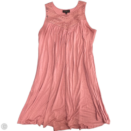 Dress Casual Short By Lane Bryant In Pink, Size: 16
