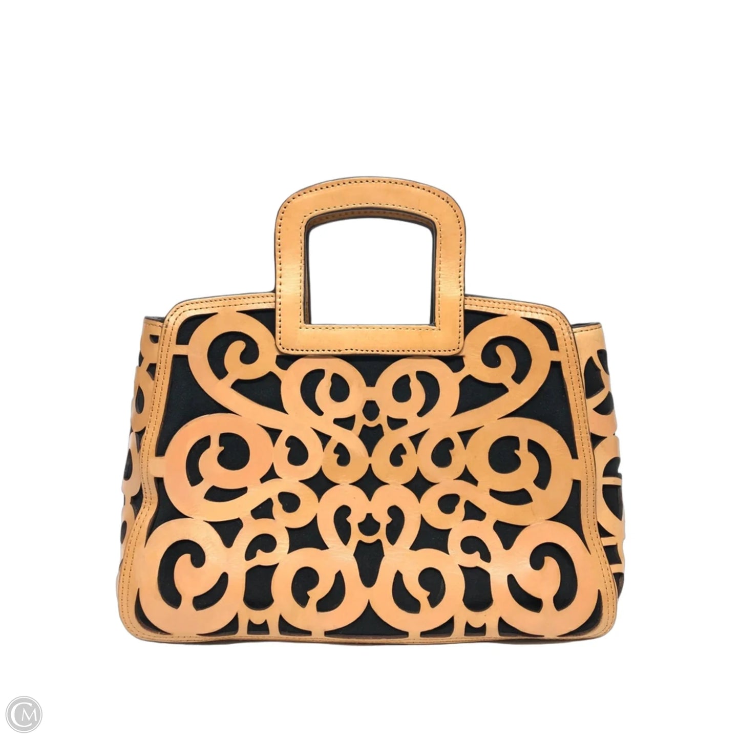 Tote Leather By Cmb, Size: Medium