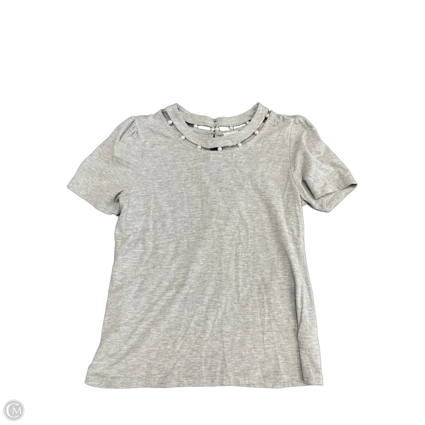 Top Short Sleeve By Postmark In Grey, Size: Xs