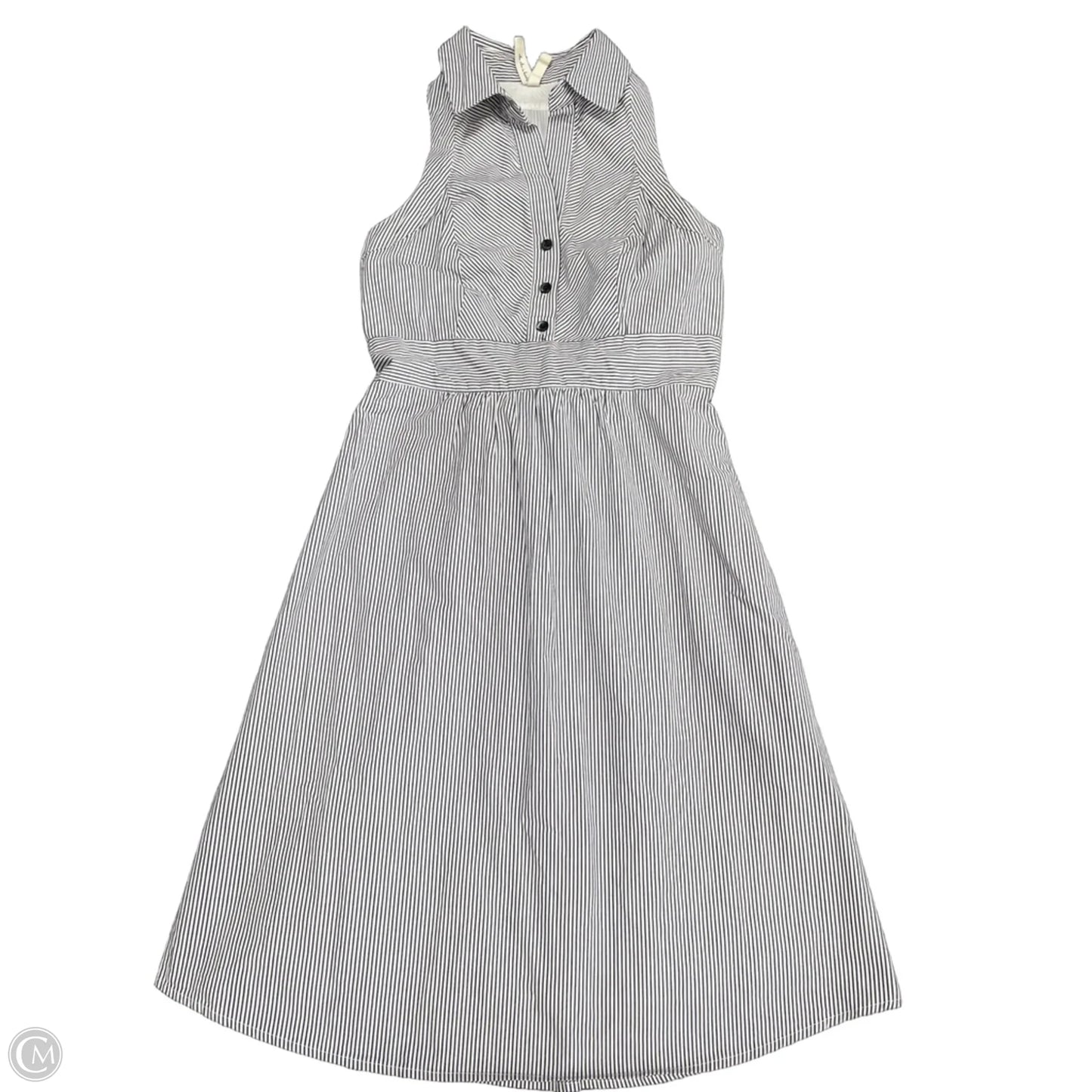 Dress Casual Short By Maeve In Blue & White, Size: 0
