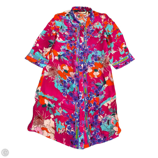 Dress Casual Midi By Soft Surroundings In Multi-colored, Size: Sp