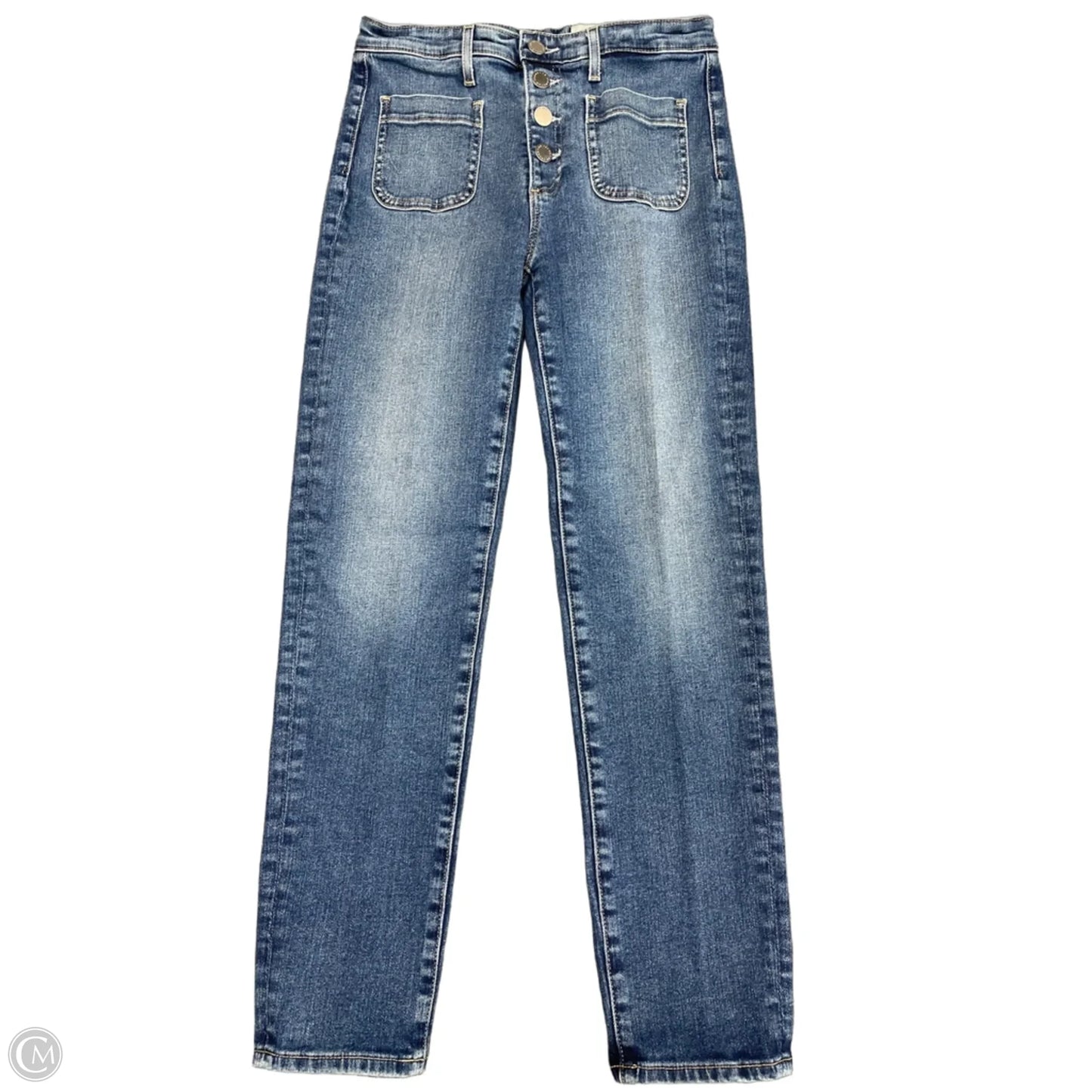 Jeans Skinny By Ag Jeans In Blue Denim, Size: 4p
