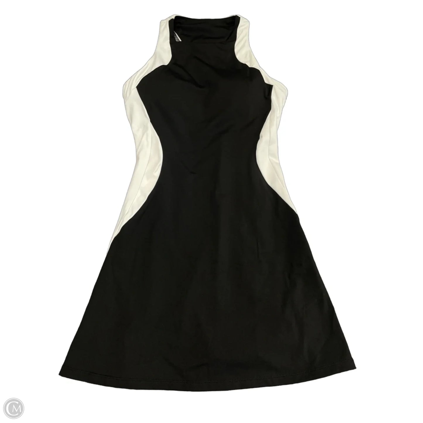Athletic Dress By Clothes Mentor In Black & White, Size: M