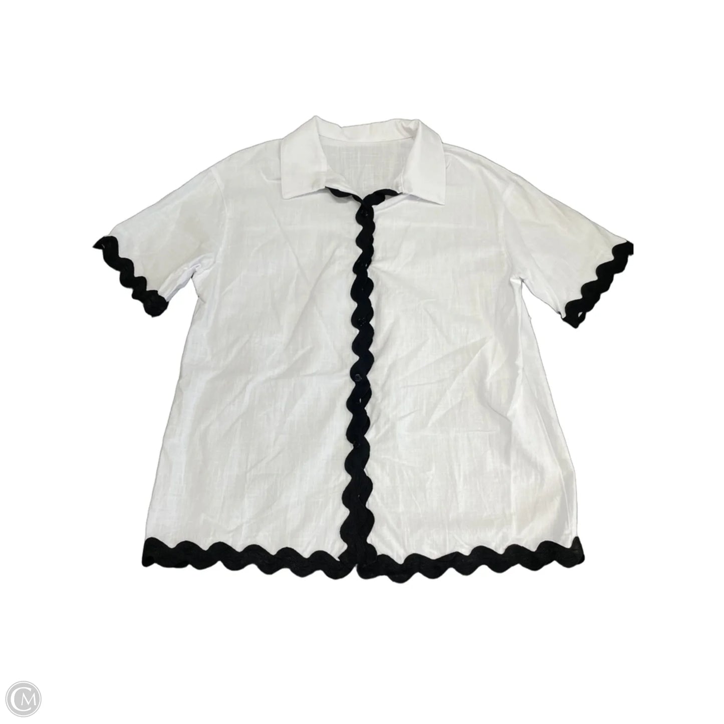 Shorts Set By Cmf In Black & White, Size: S