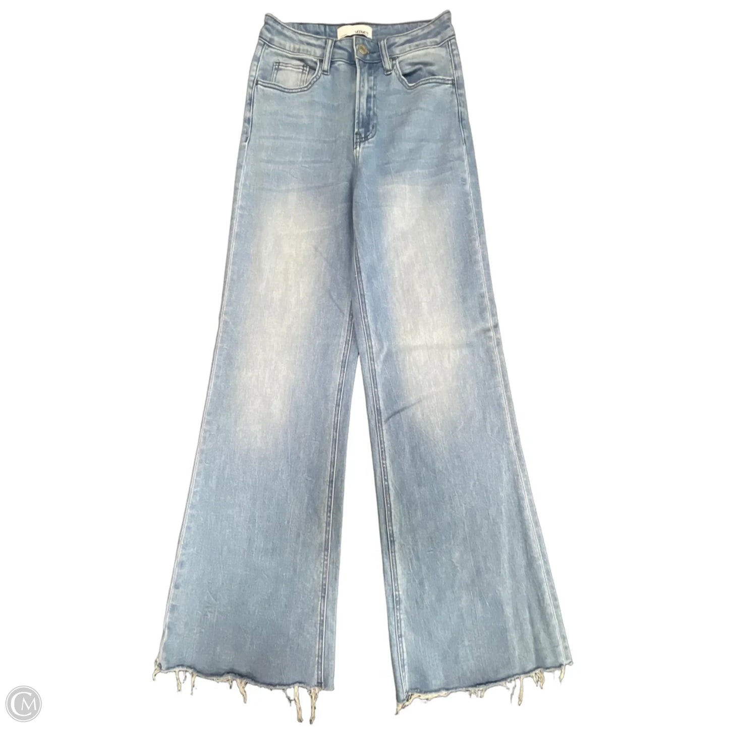 Jeans Straight By Vervet In Blue Denim, Size: 0