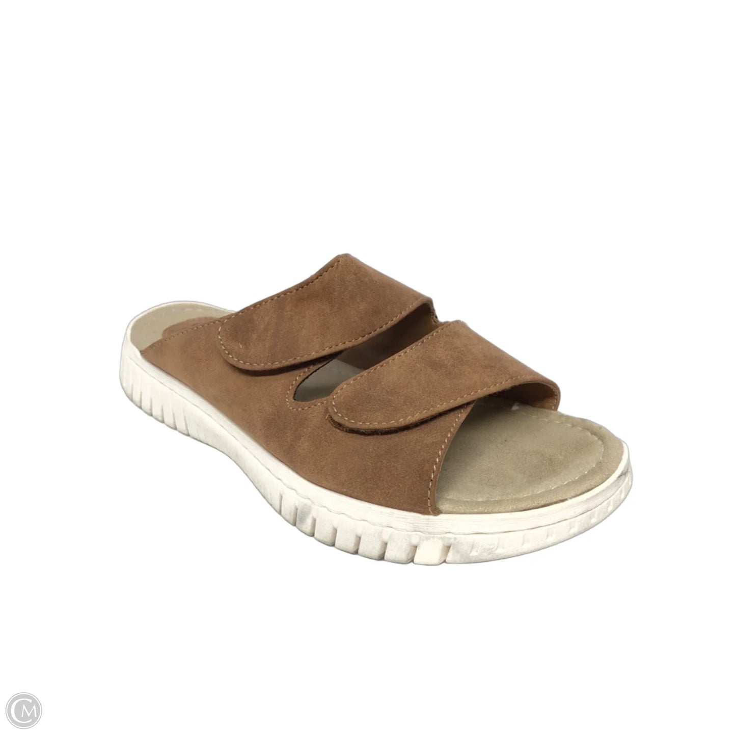 Sandals Flats By Sofft In Brown, Size: 6.5