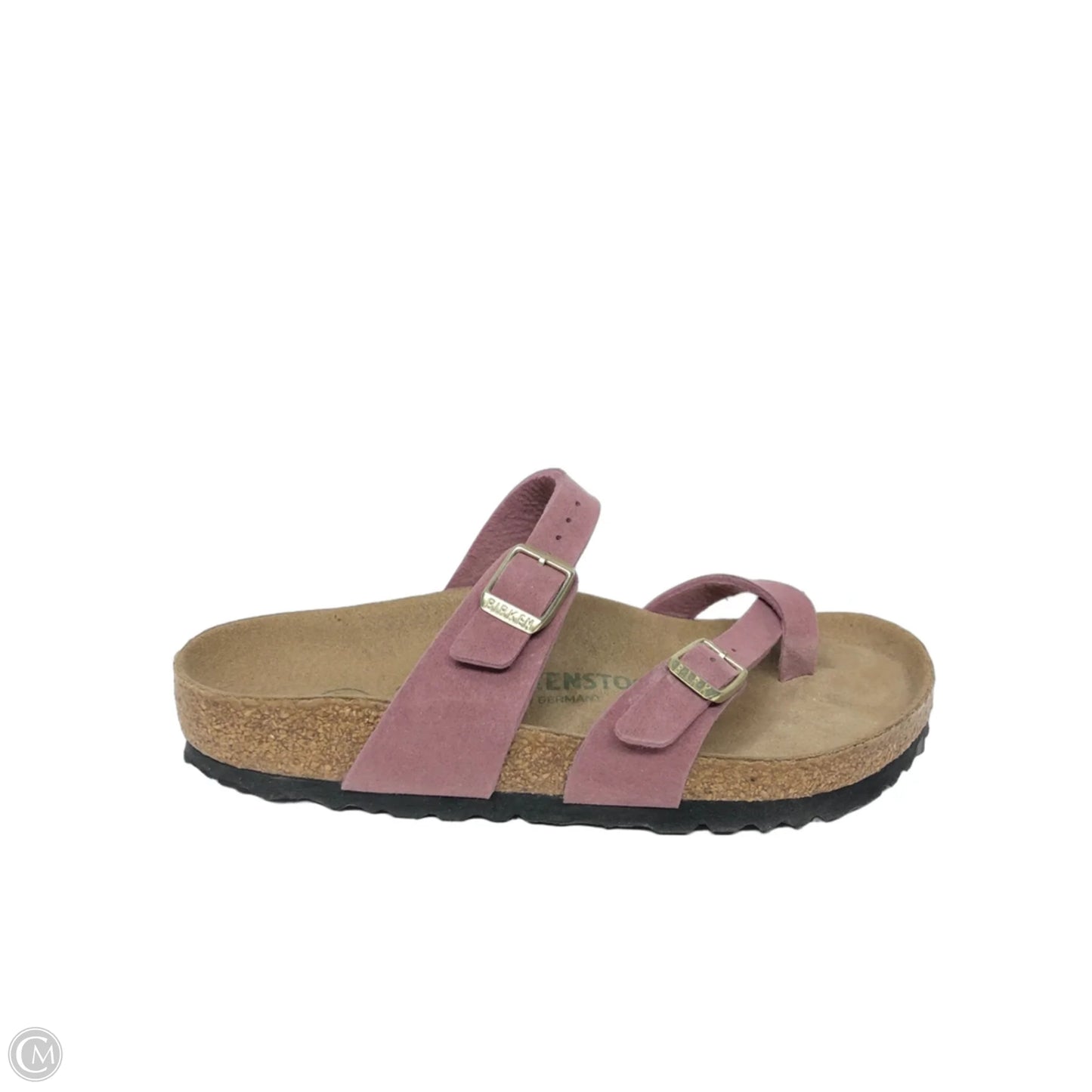 Sandals Flats By Birkenstock In Pink, Size: 5