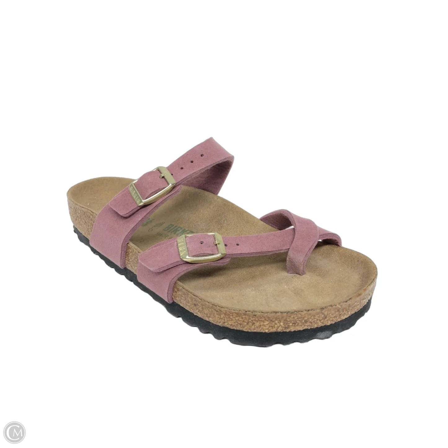 Sandals Flats By Birkenstock In Pink, Size: 5