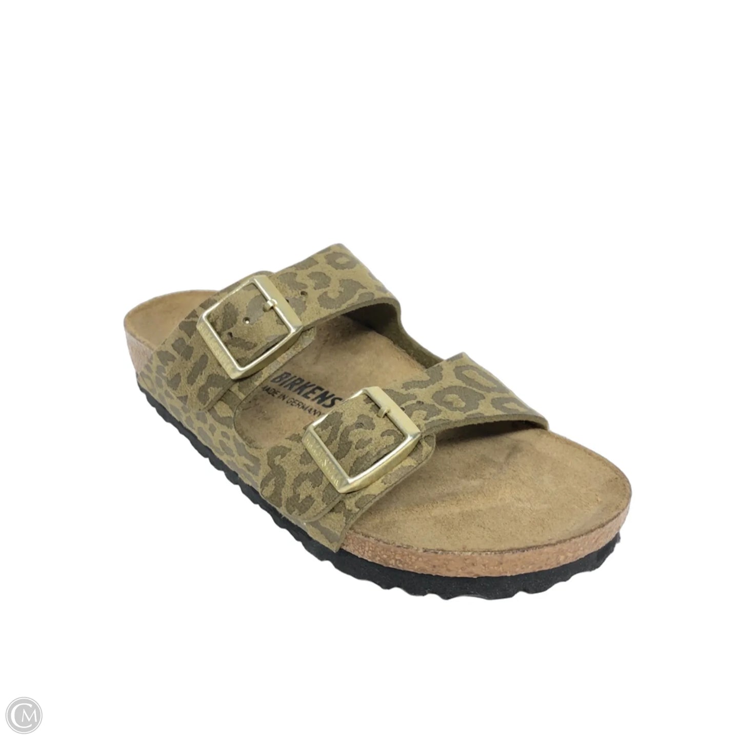 Sandals Flats By Birkenstock In Brown, Size: 5
