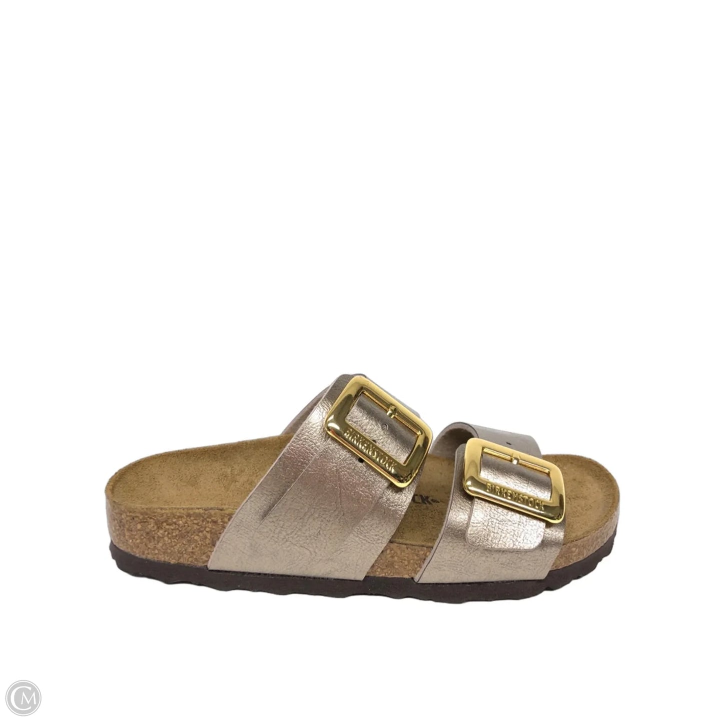 Sandals Flats By Birkenstock In Bronze, Size: 6