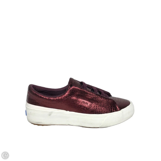 Shoes Sneakers By Keds In Red, Size: 7.5