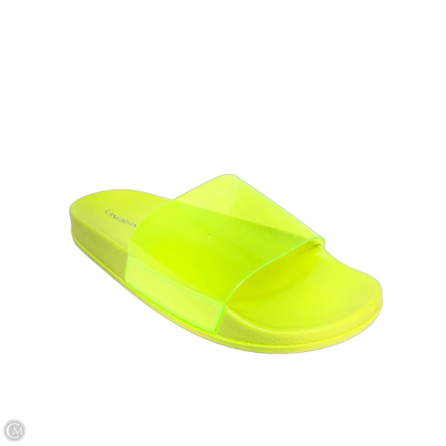 Sandals Flats By Lane Bryant In Yellow, Size: 7