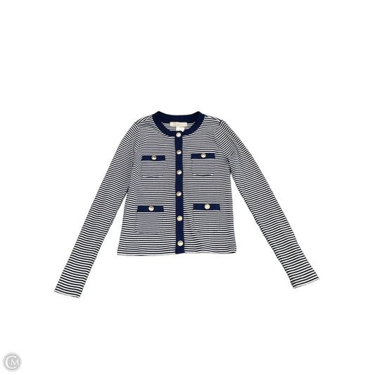 Cardigan By Loft In Blue & White, Size: S