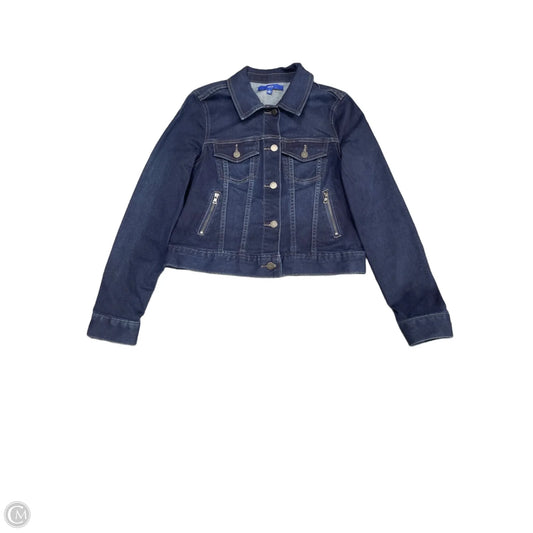 Jacket Denim By Apt 9 In Blue Denim, Size: S