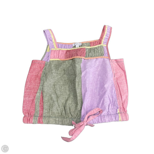 Top Sleeveless By Current Air In Multi-colored, Size: S