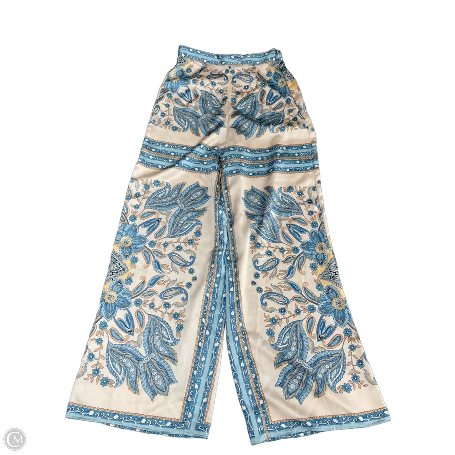 Pants Wide Leg By Entro In Blue, Size: S