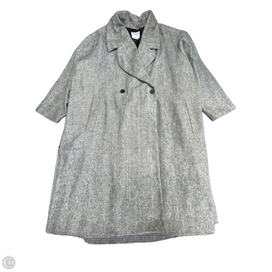 Coat Peacoat By Old Navy In Grey, Size: 3x