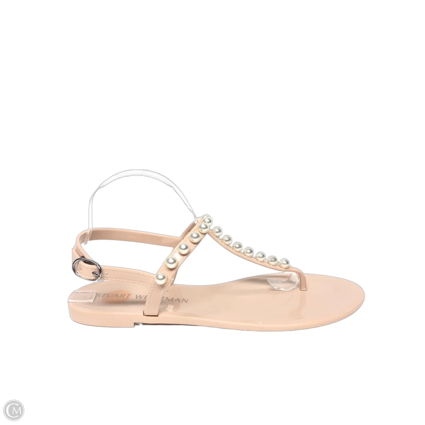 Sandals Designer By Stuart Weitzman In Tan, Size: 11