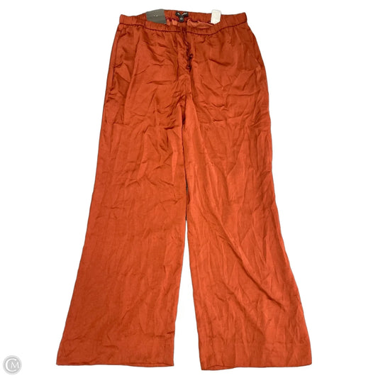 Pants Wide Leg By Banana Republic In Orange, Size: L