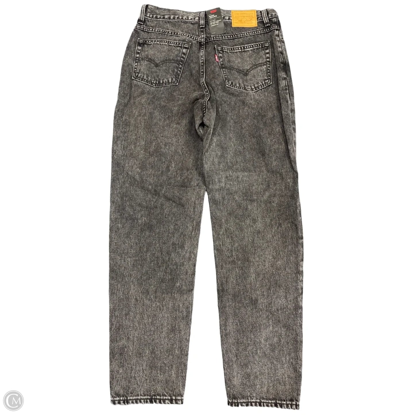 Jeans Straight By Levis In Grey & White, Size: 6