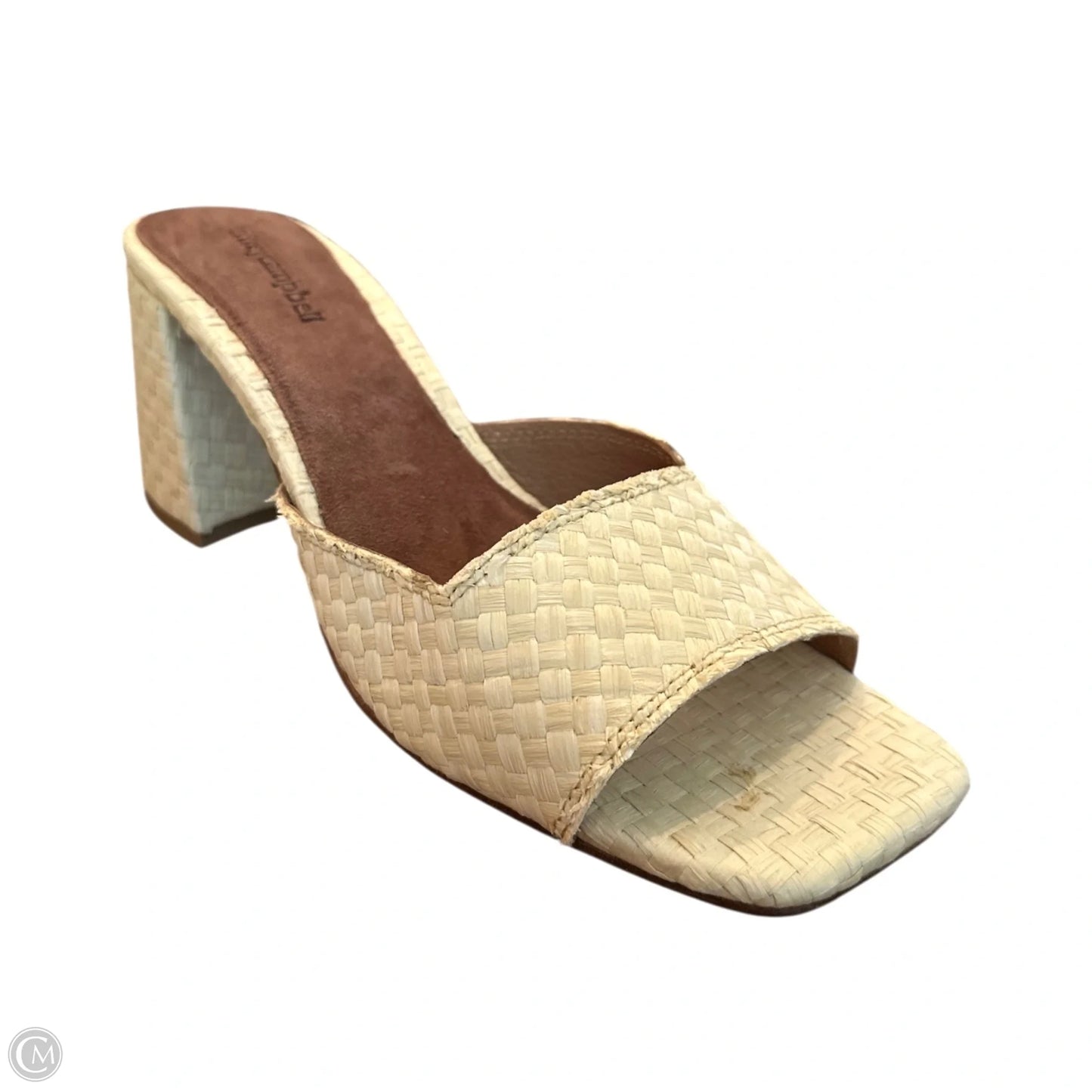 Sandals Heels Block By Jeffrey Campbell In Tan, Size: 10