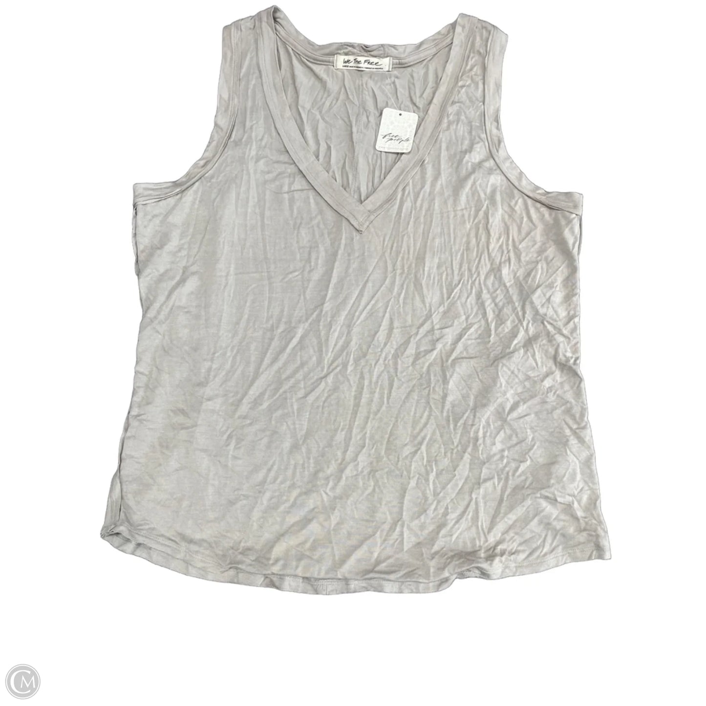 Top Sleeveless Basic By We The Free In Grey, Size: L