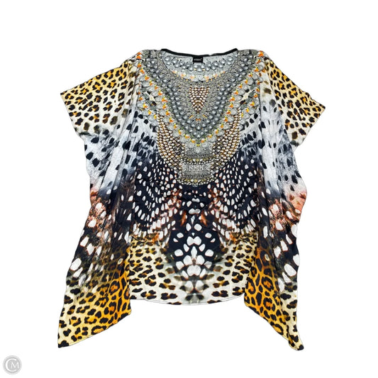 Tunic Short Sleeve By Clothes Mentor In Multi-colored, Size: Osfm
