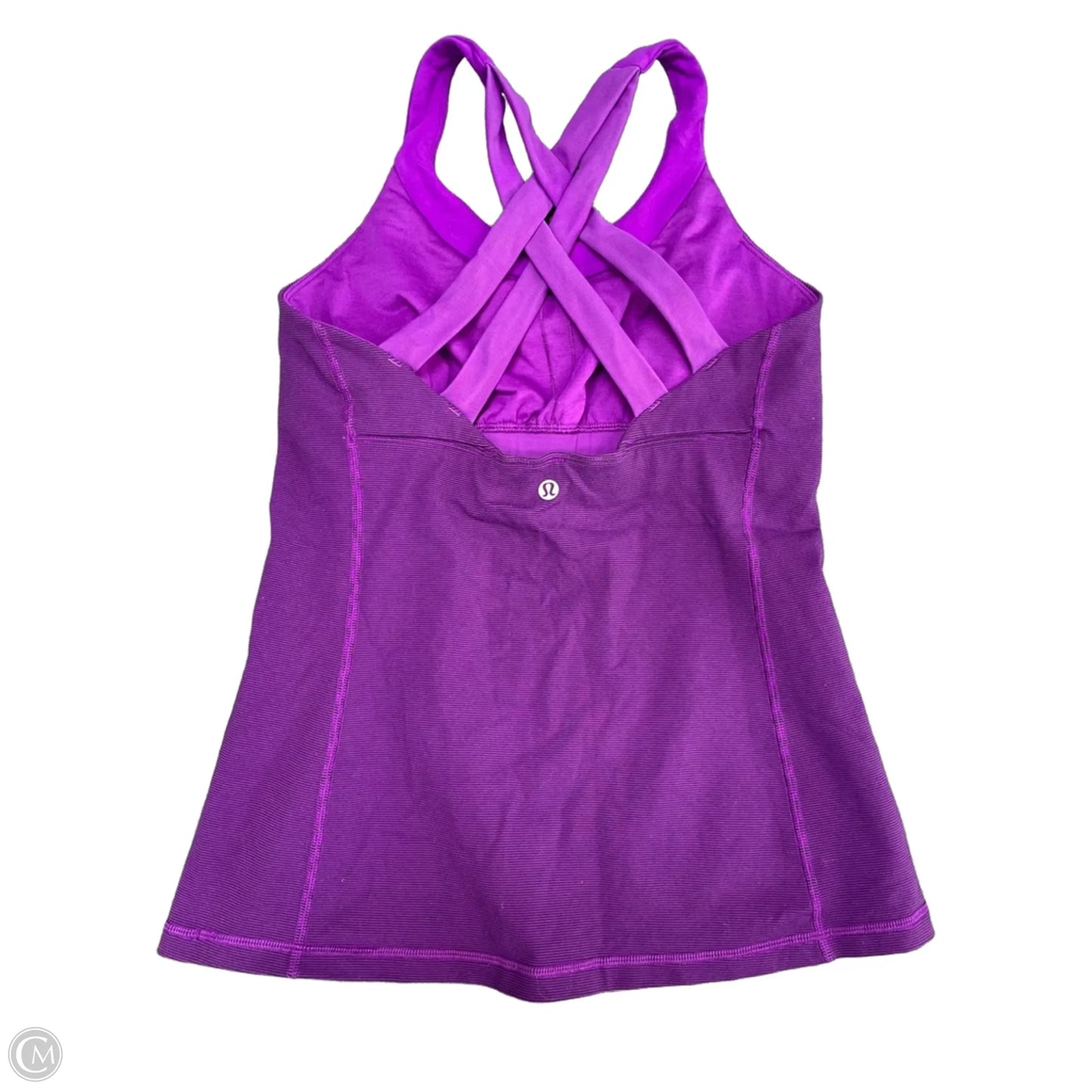 Athletic Tank Top By Lululemon In Purple, Size: 6