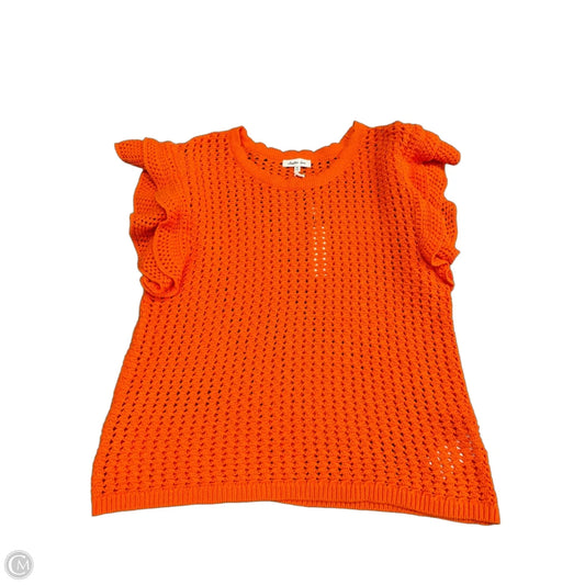 Top Short Sleeve By Another Love In Orange, Size: Xl