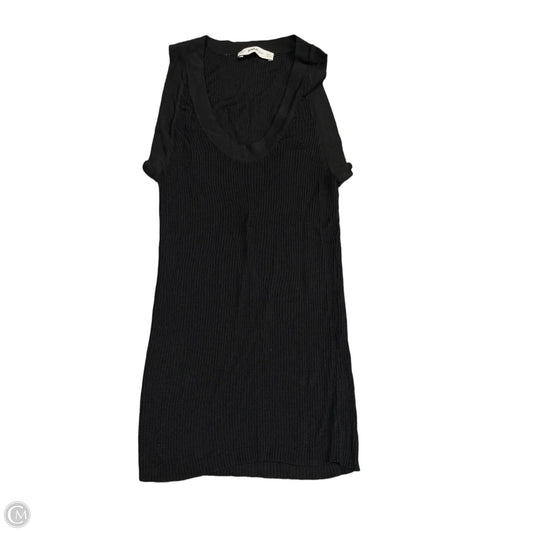 Top Sleeveless Basic By Zara In Black, Size: L