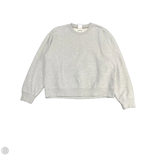 Sweatshirt Crewneck By Aritzia In Grey, Size: L