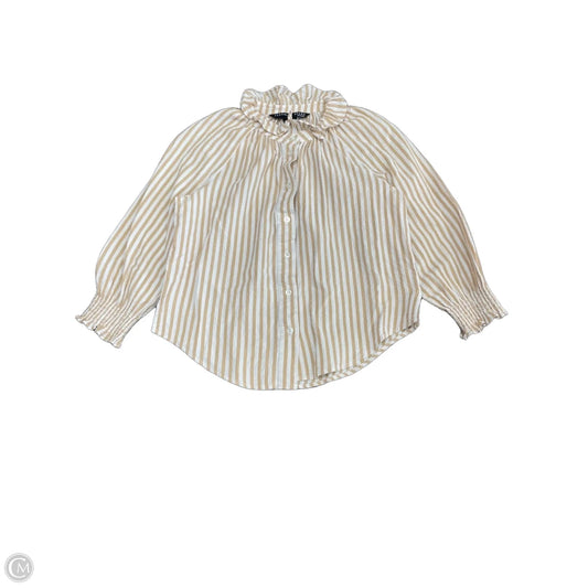 Top Long Sleeve By Veronica Beard In Striped Pattern, Size: Xs
