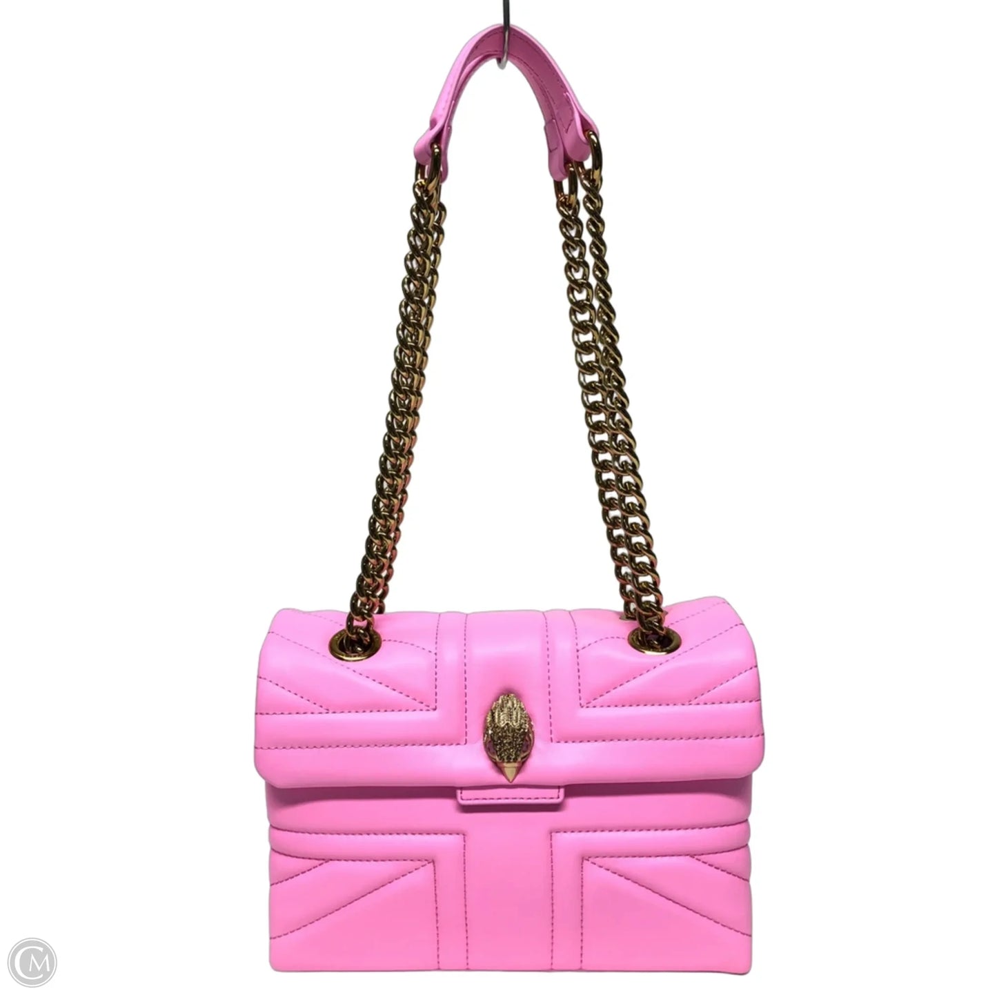 Handbag Leather By Kurt Geiger, Size: Small