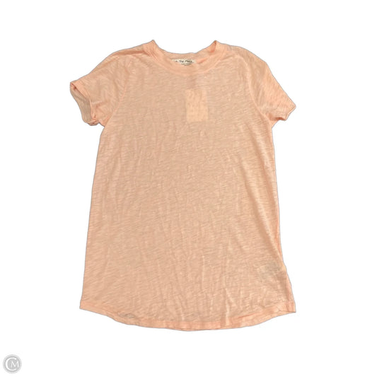 Top Short Sleeve Basic By We The Free In Orange, Size: L