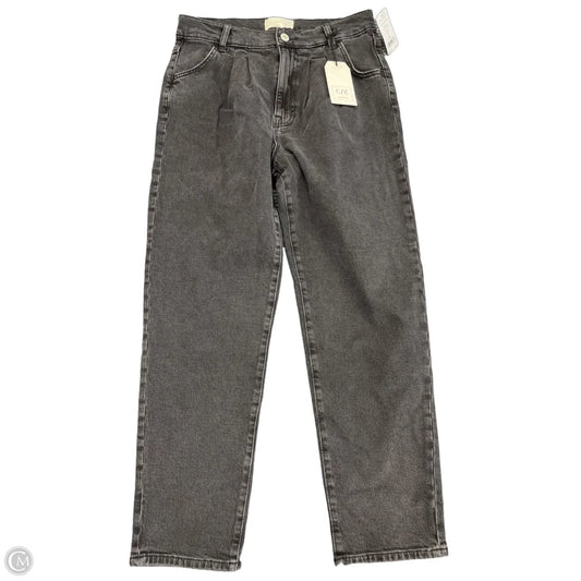 Jeans Straight By Current/elliott In Grey Denim, Size: 8