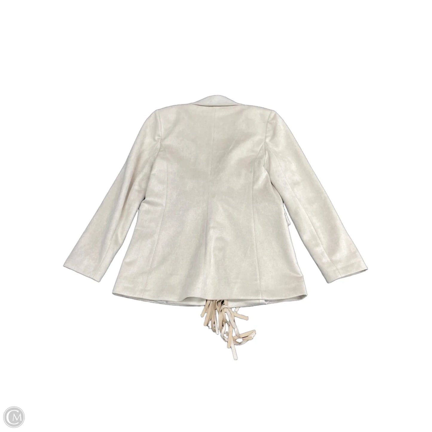 Blazer By Clothes Mentor In Beige, Size: S