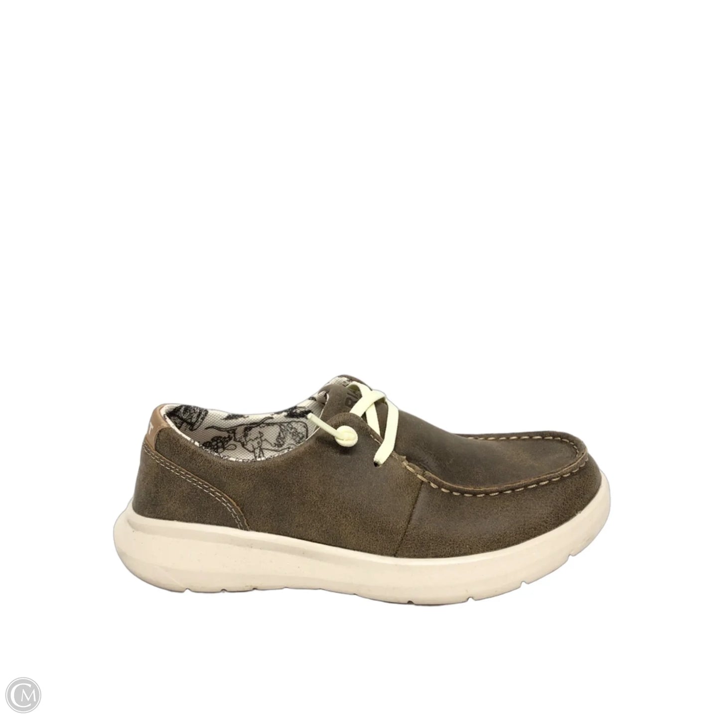 Shoes Sneakers By Ariat In Brown, Size: 6