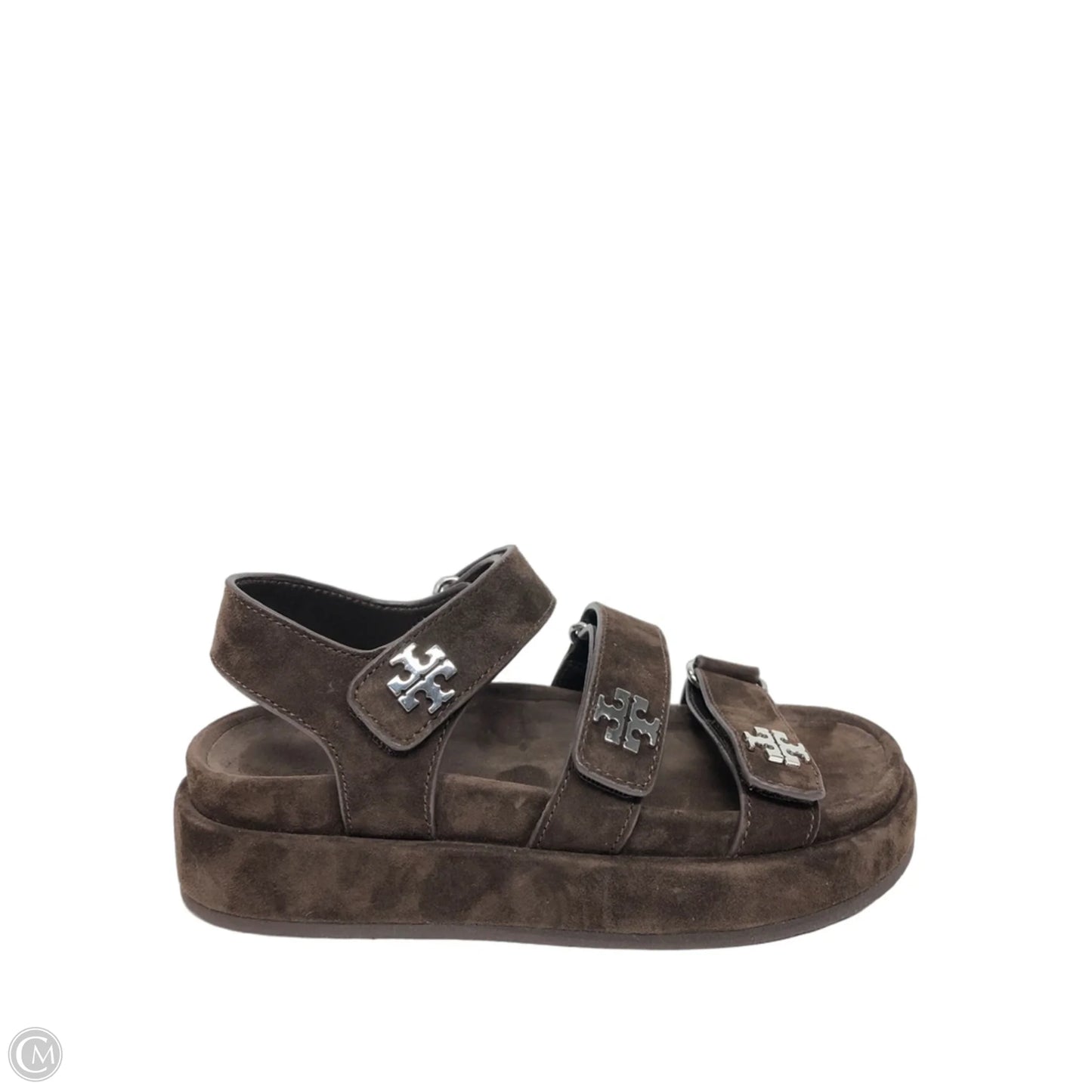 Sandals Designer By Tory Burch In Brown, Size: 6