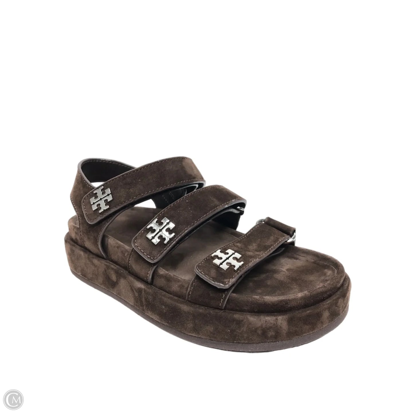 Sandals Designer By Tory Burch In Brown, Size: 6