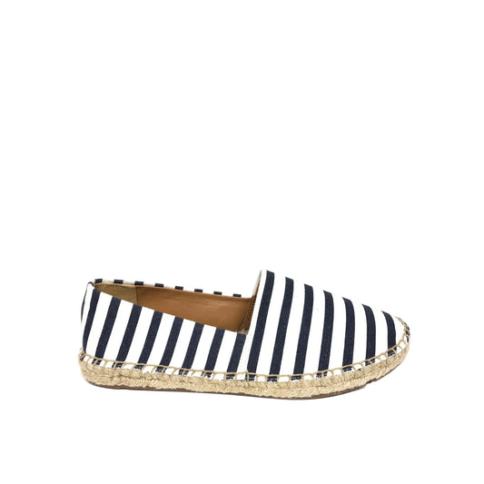 Shoes Flats By J. Crew In Blue & White, Size: 6