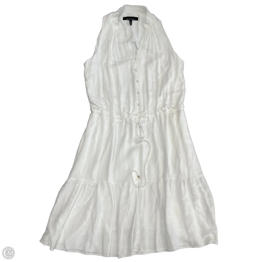 Dress Casual Short By White House Black Market In White, Size: L