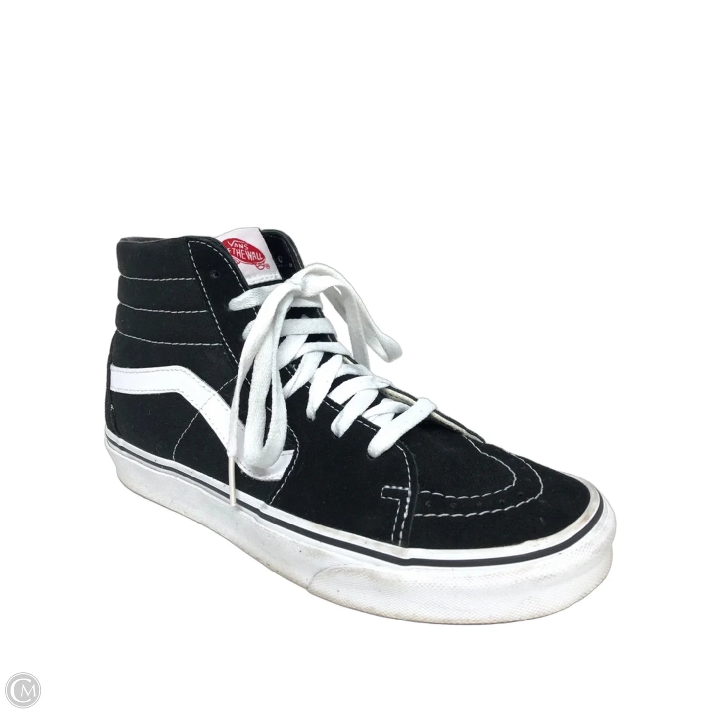 Shoes Sneakers By Vans In Black, Size: 8.5