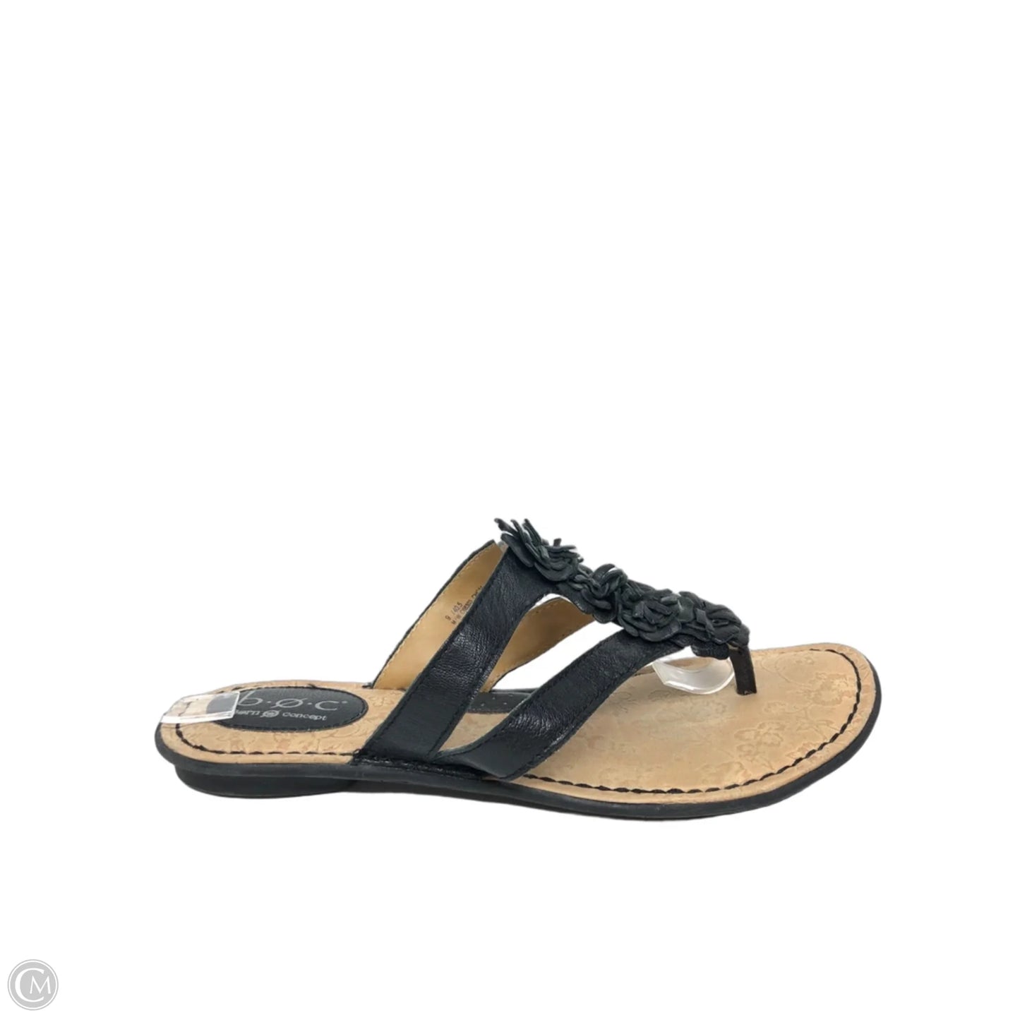 Sandals Flats By Boc In Black, Size: