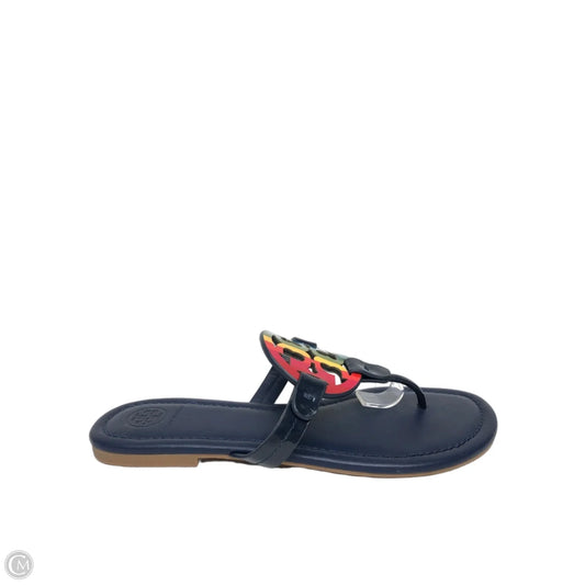 Sandals Designer By Tory Burch In Multi-colored, Size: 8