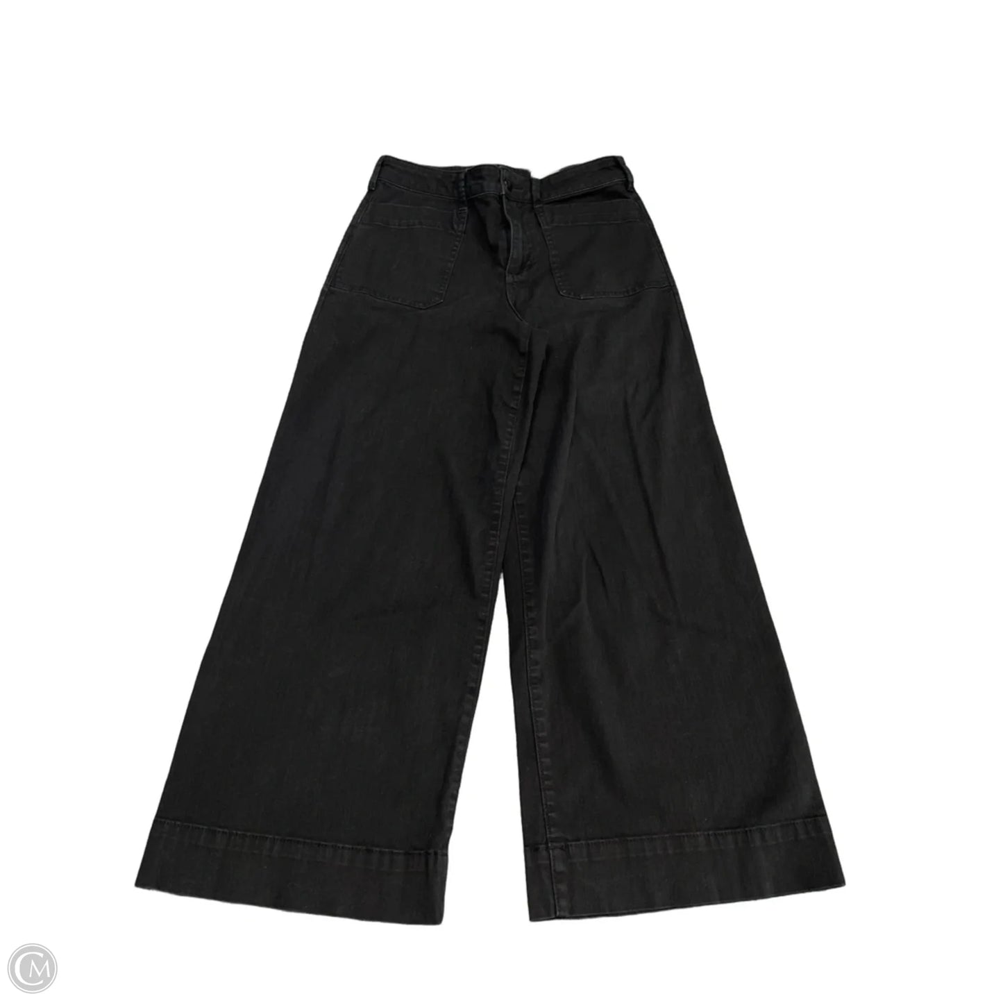 Jeans Wide Leg By Pilcro In Black, Size: 4