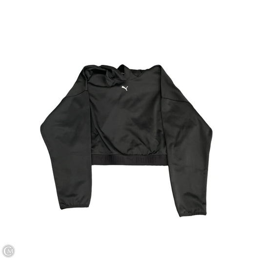 Athletic Sweatshirt Hoodie By Puma In Black, Size: Xxl