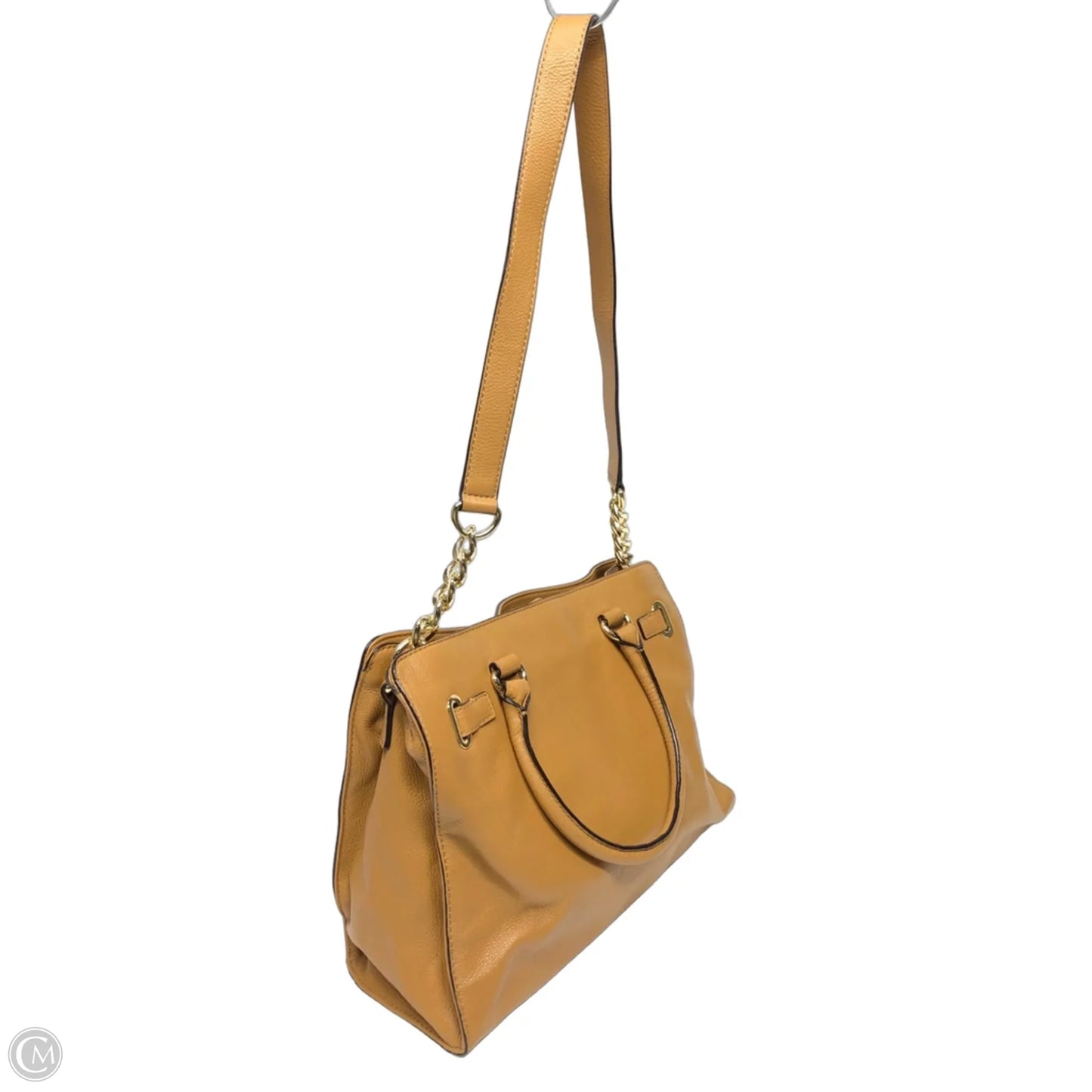 Handbag Leather By Michael By Michael Kors, Size: Large