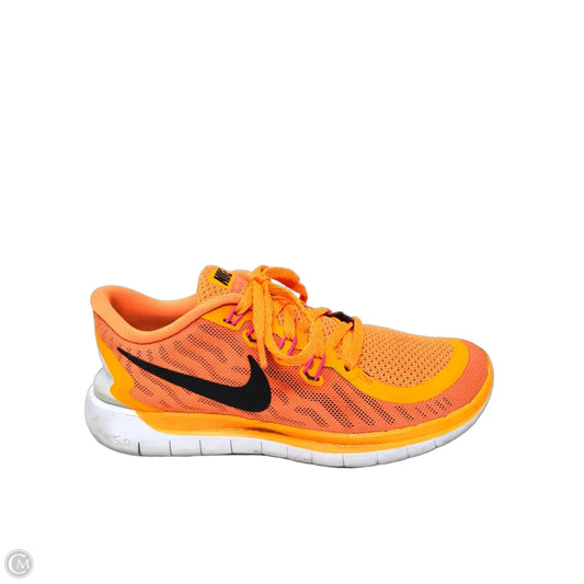 Shoes Athletic By Nike In Orange, Size: 6