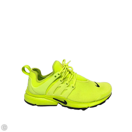 Shoes Athletic By Nike In Green, Size: 6